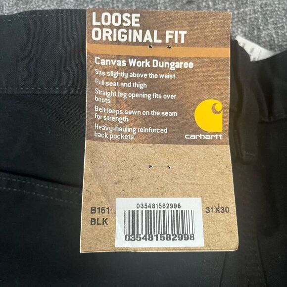 Carhartt Loose original Fit Men size 31 - Picture 3 of 4